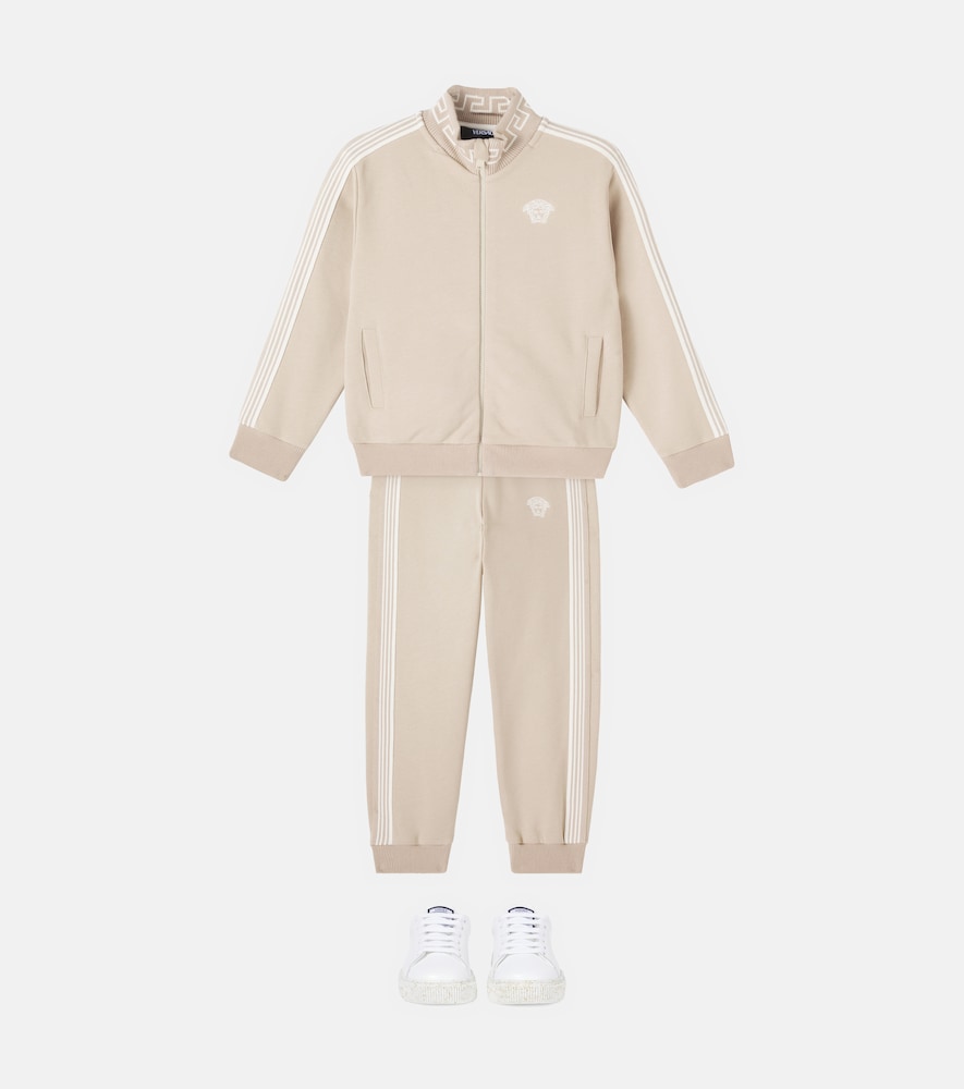 Medusa cotton fleece track pants