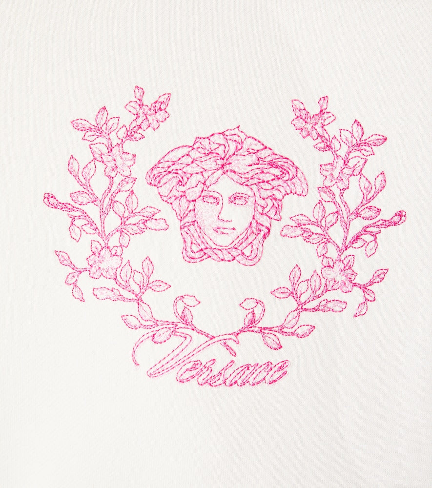 Medusa cotton jersey sweater