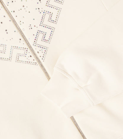 La Greca cotton fleece sweatshirt