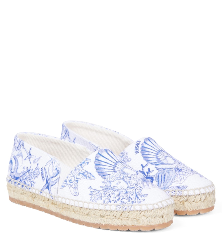Coral Theatre canvas espadrilles
