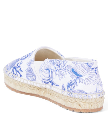 Coral Theatre canvas espadrilles