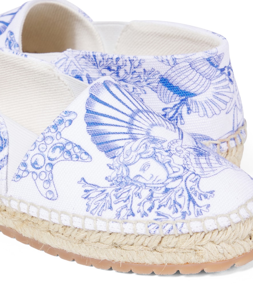 Coral Theatre canvas espadrilles