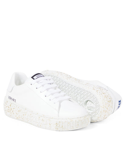 Leather sneakers