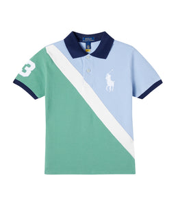 Baby cotton piqué polo shirt