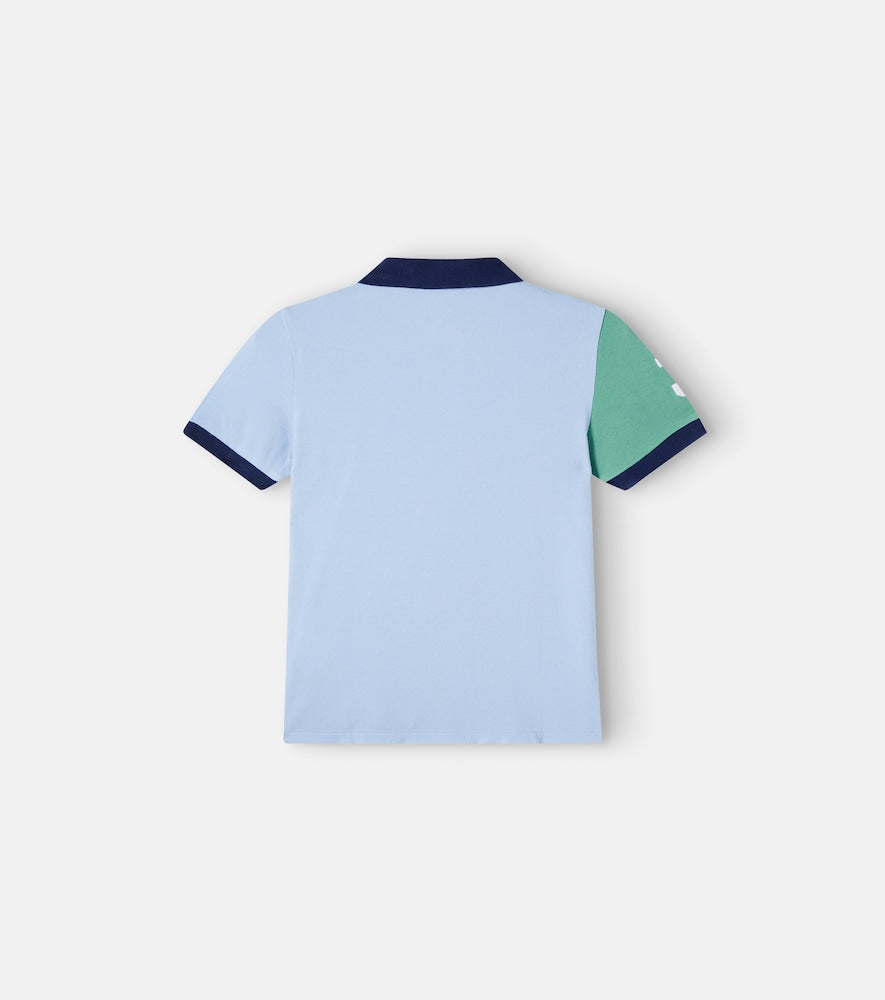 Baby cotton piqué polo shirt