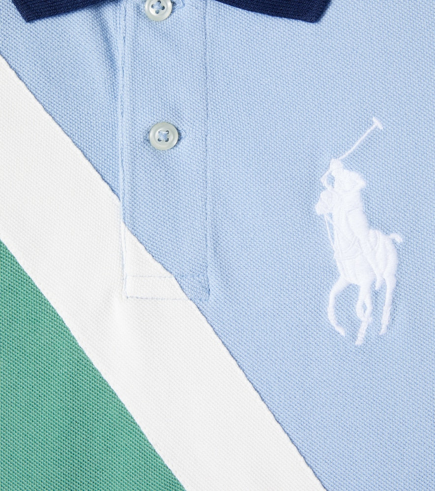 Baby cotton piqué polo shirt