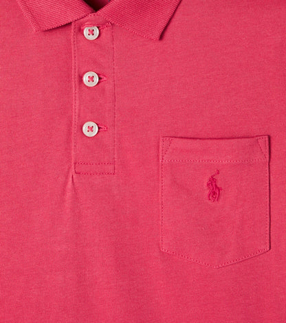 Cotton piqué polo shirt