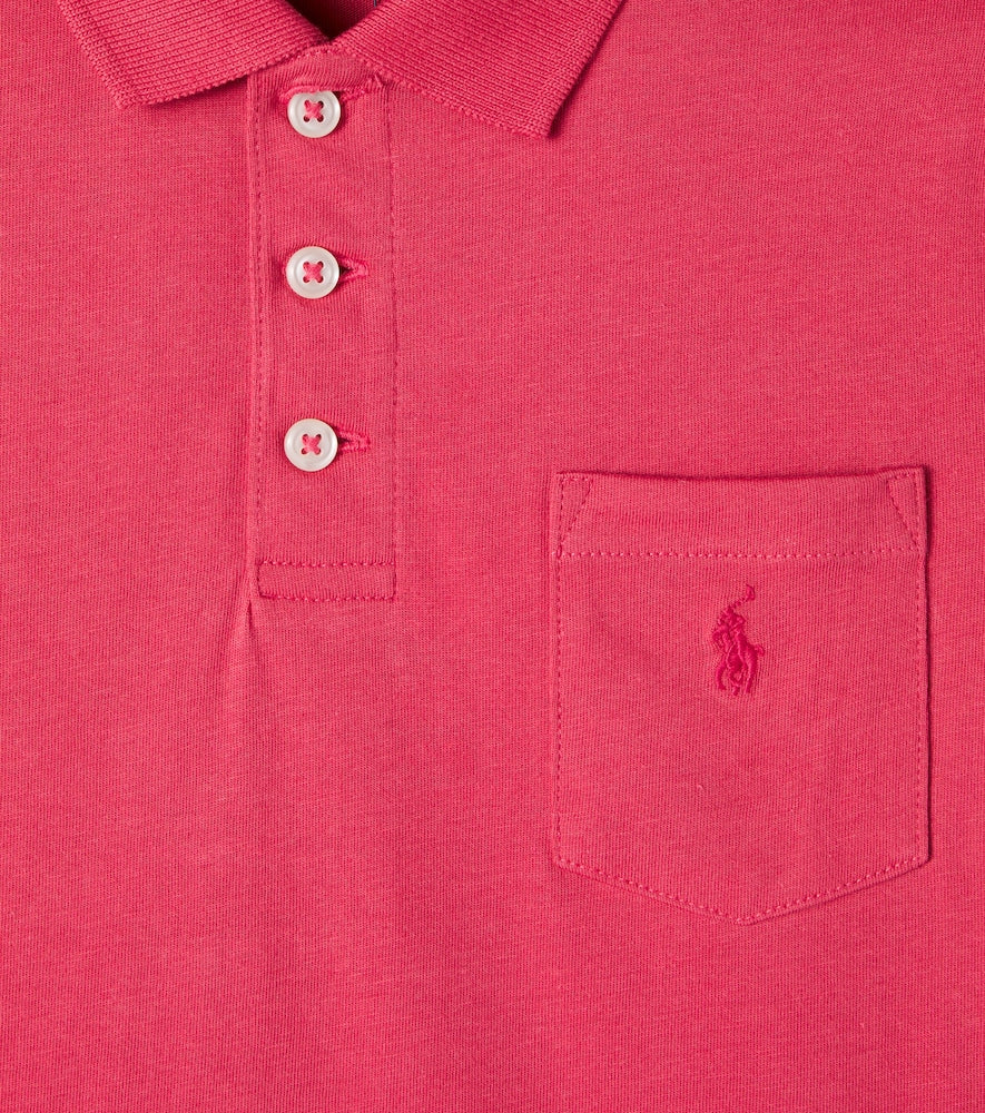 Cotton piqué polo shirt