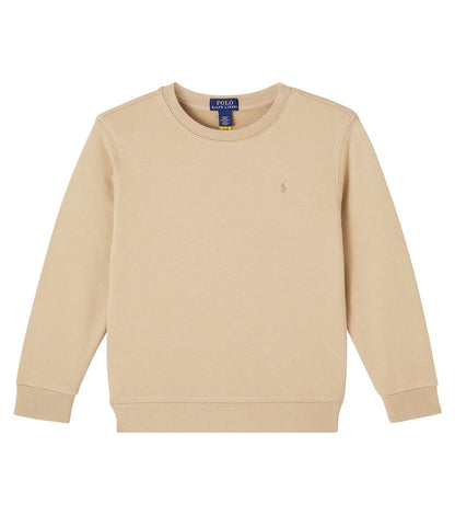 Logo cotton-blend sweatshirt