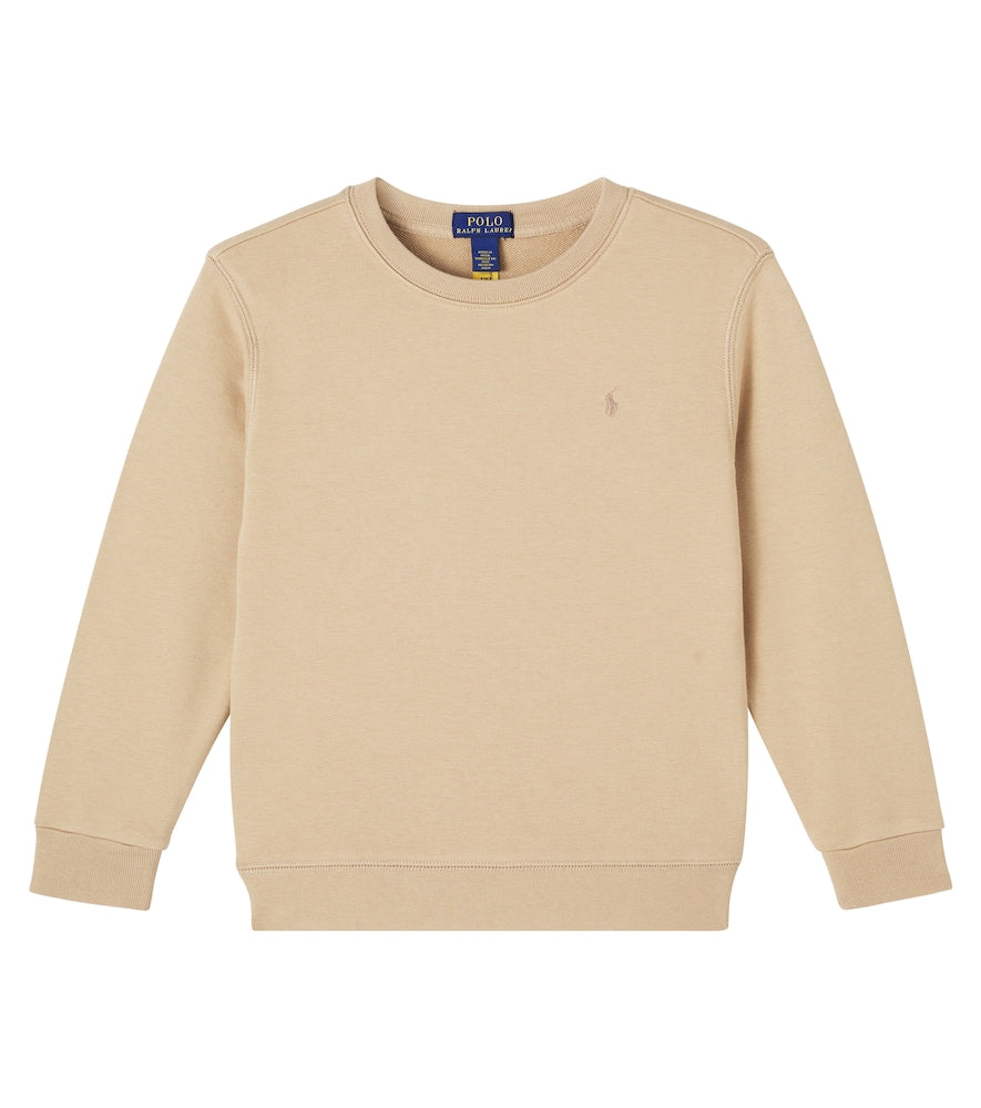 Logo cotton-blend sweatshirt