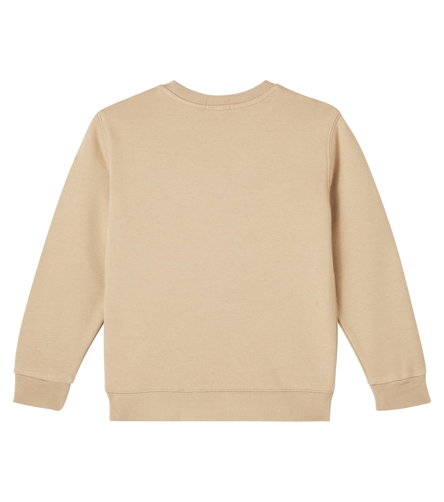 Logo cotton-blend sweatshirt