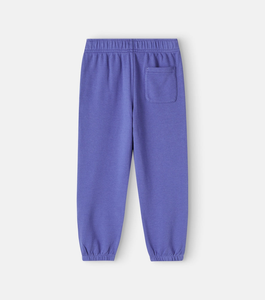 Logo cotton-blend sweatpants