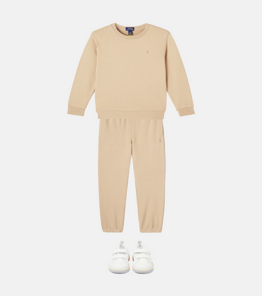 Cotton-blend sweatpants