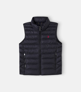 Technical puffer vest