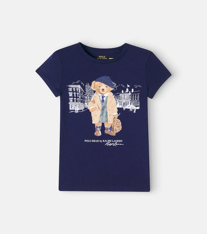 Polo Bear cotton jersey T-shirt