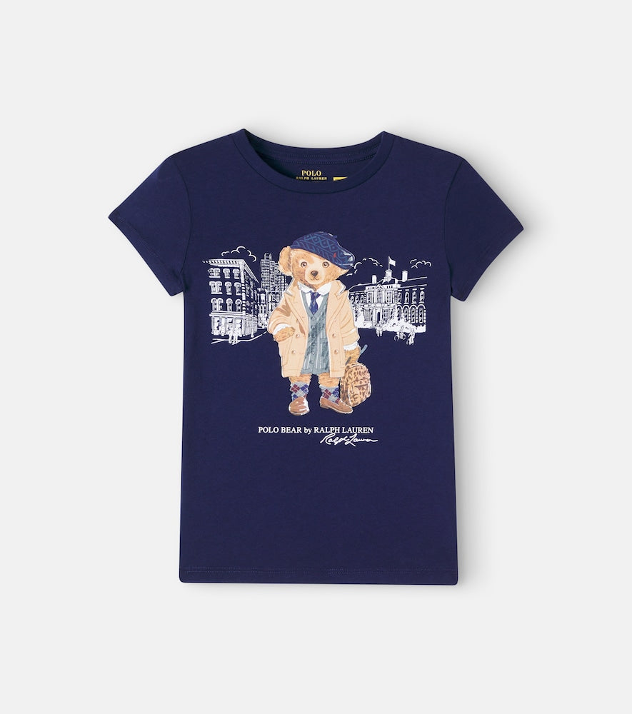 Polo Bear cotton jersey T-shirt