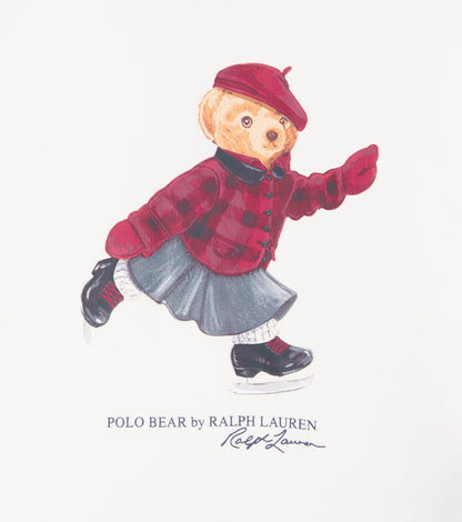 Polo Bear cotton-blend dress