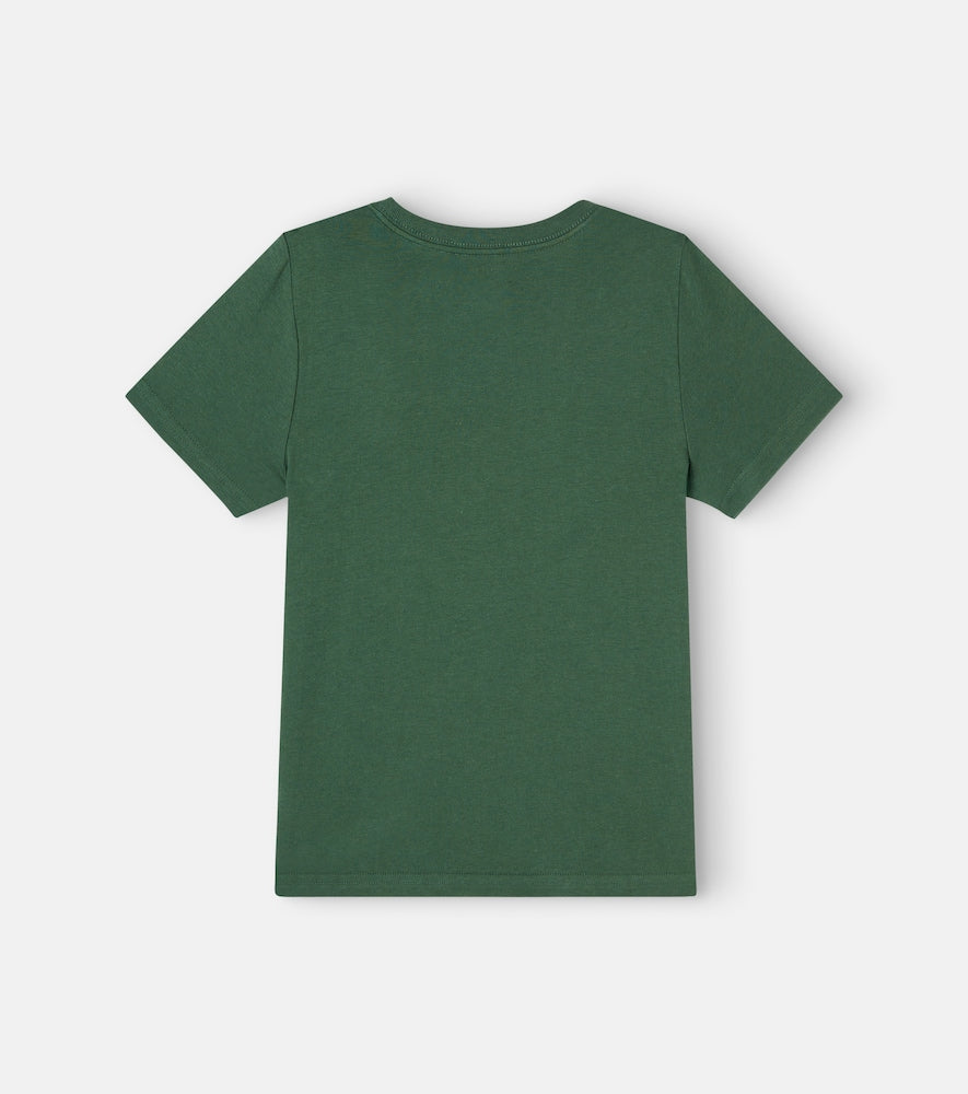 Printed cotton jersey T-shirt