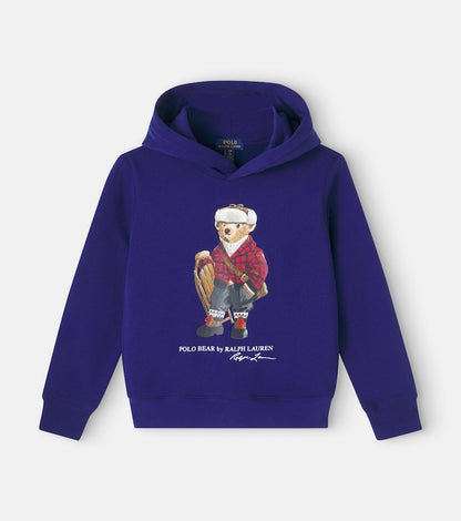 Polo Bear cotton-blend jersey hoodie