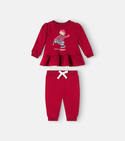 Polo Bear sweatshirt and sweatpants set