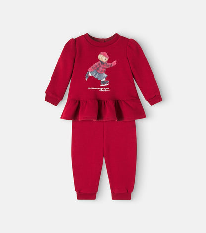 Polo Bear sweatshirt and sweatpants set