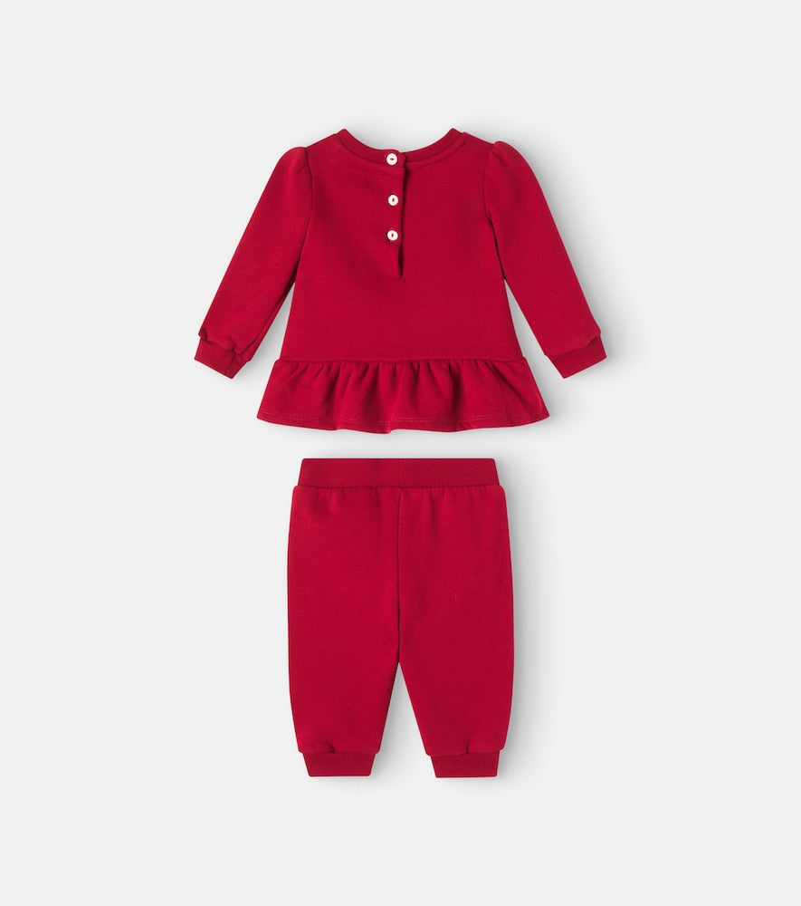 Polo Bear sweatshirt and sweatpants set