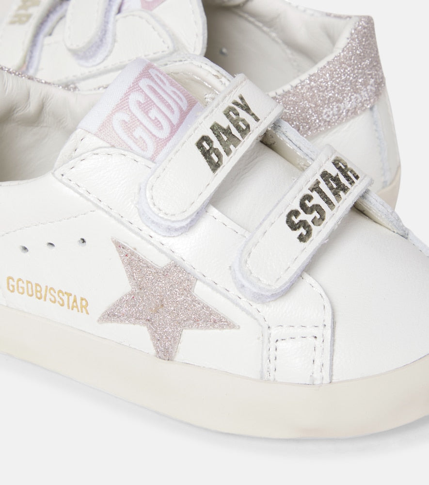 Baby Old School leather sneakers