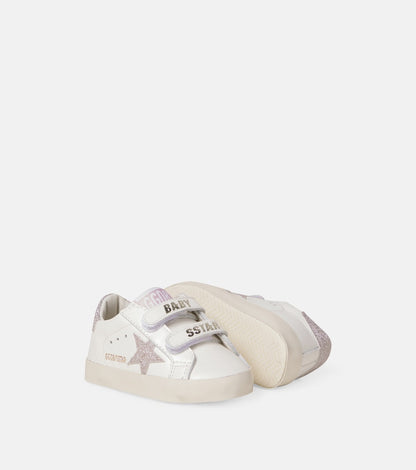 Baby Old School leather sneakers