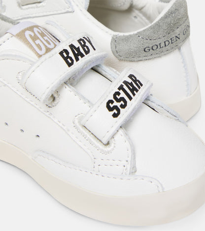 Baby Old School leather sneakers