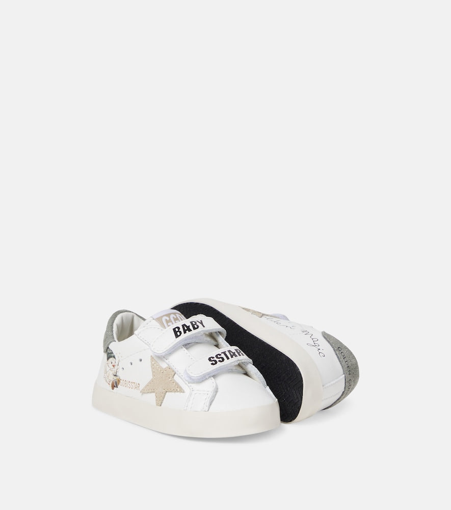 Baby Old School leather sneakers
