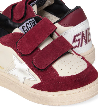 Ball Star suede and leather sneakers