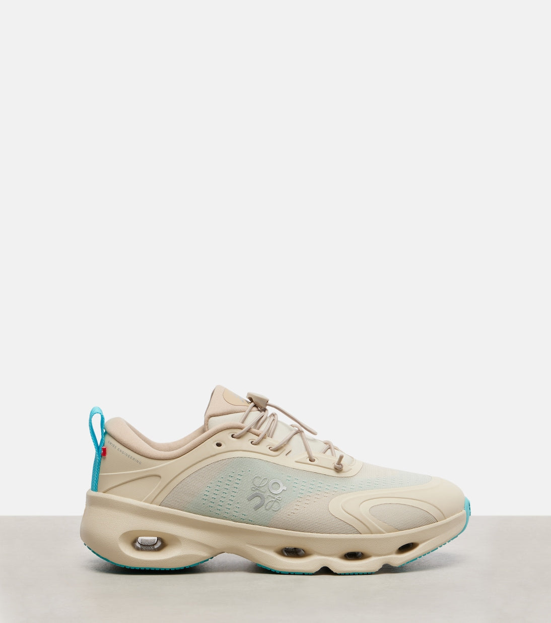 On Running Cloudnova Form Sneakers – Cream & Aqua Blue