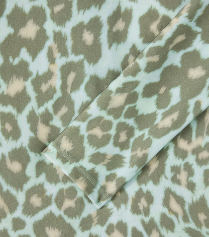 Leopard-print swimsuit