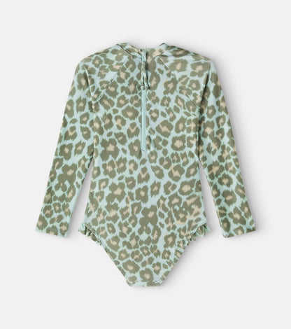 Leopard-print swimsuit