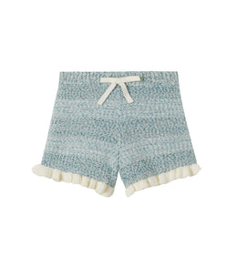 Patience knitted cotton-blend shorts