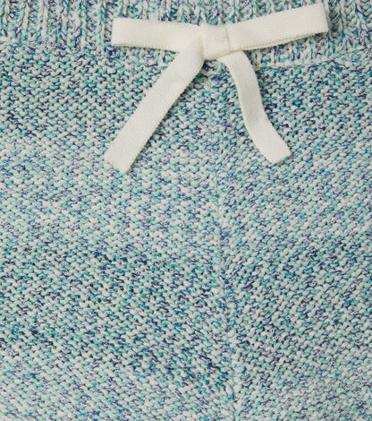 Patience knitted cotton-blend shorts