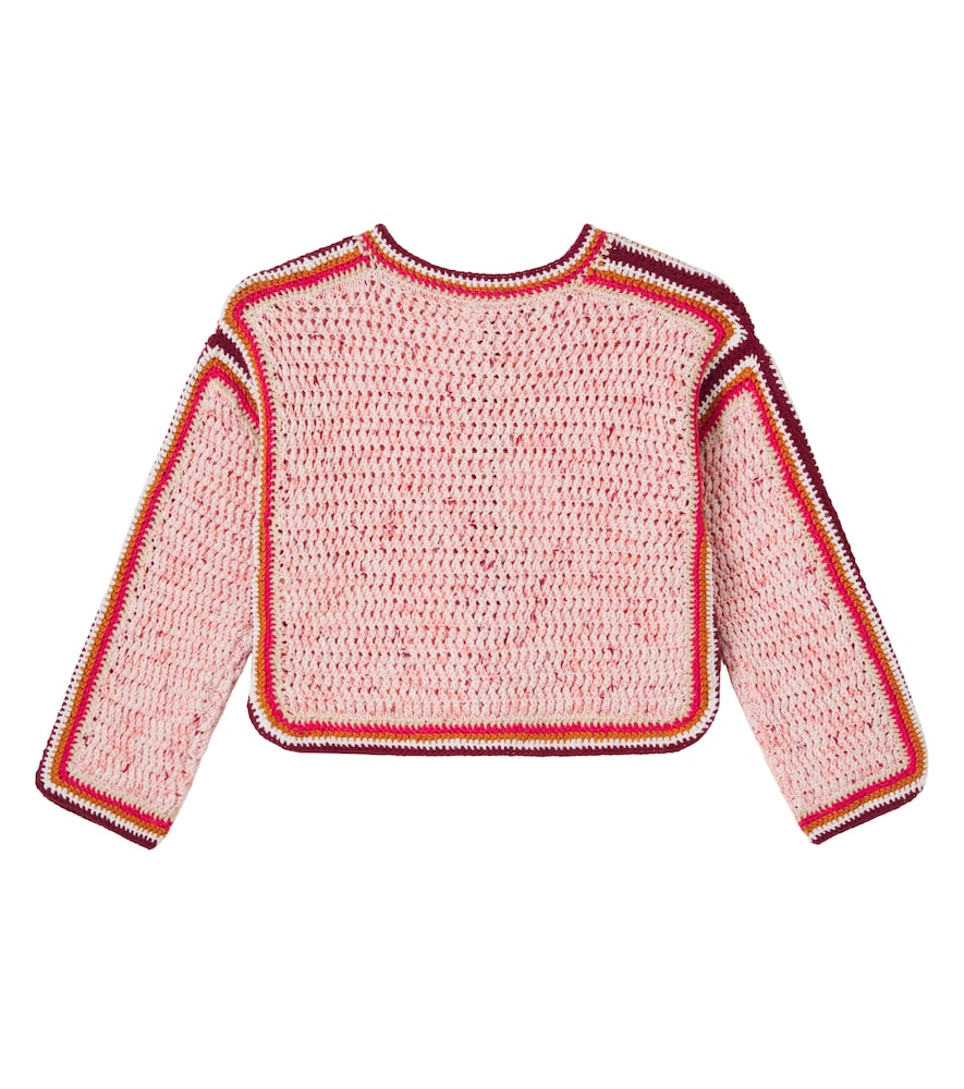 Awaken cotton-blend cardigan