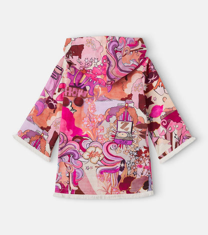 Printed cotton dress