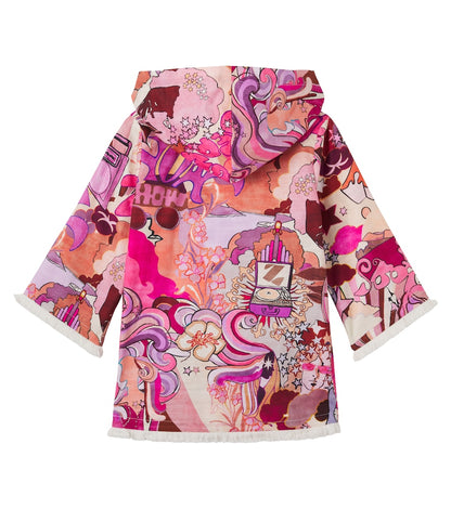 Printed cotton dress