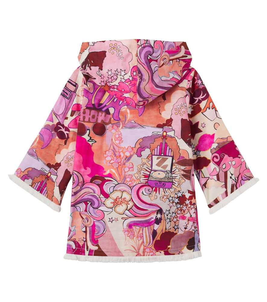 Printed cotton dress