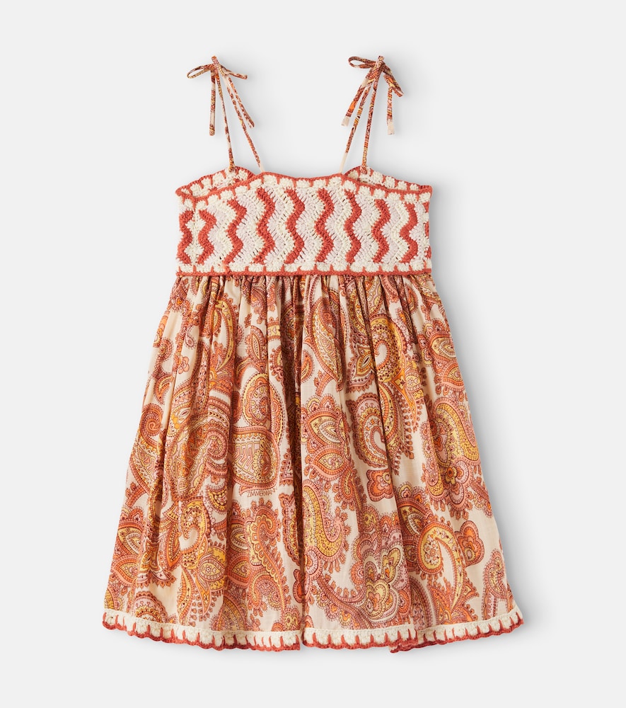 Patience paisley cotton dress