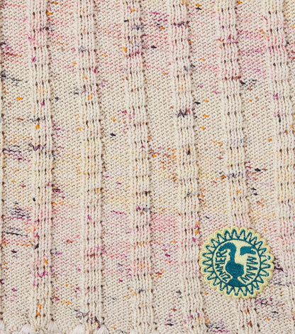 Knitted cotton-blend dress