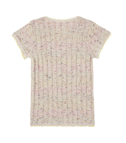 Knitted cotton-blend dress