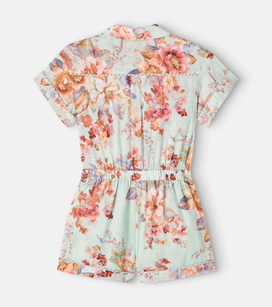 Awaken floral cotton romper