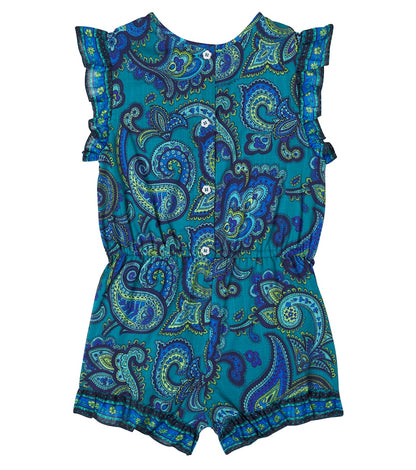 Patience paisley cotton romper
