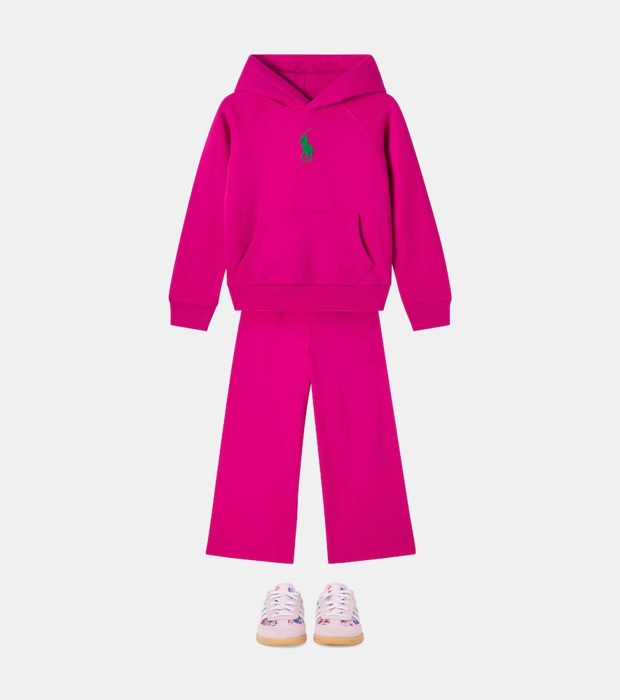 Cotton-blend fleece sweatpants