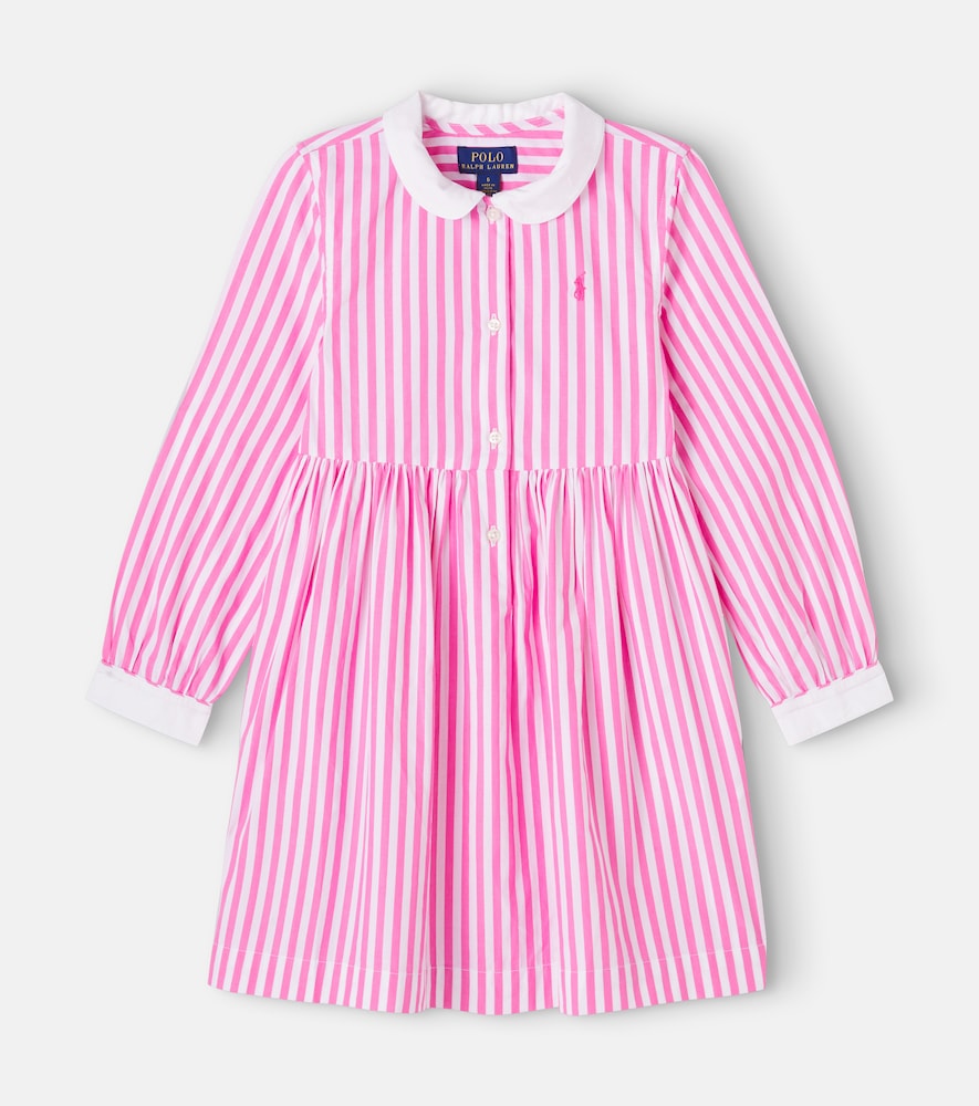 Striped cotton dress