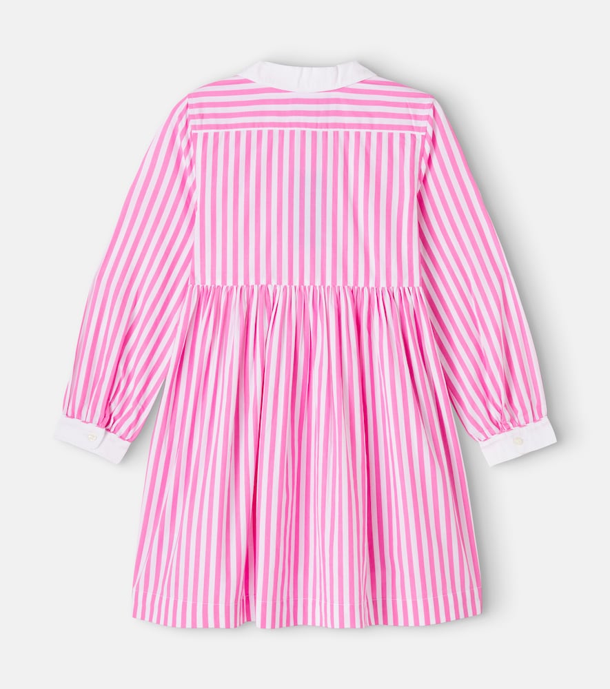 Striped cotton dress