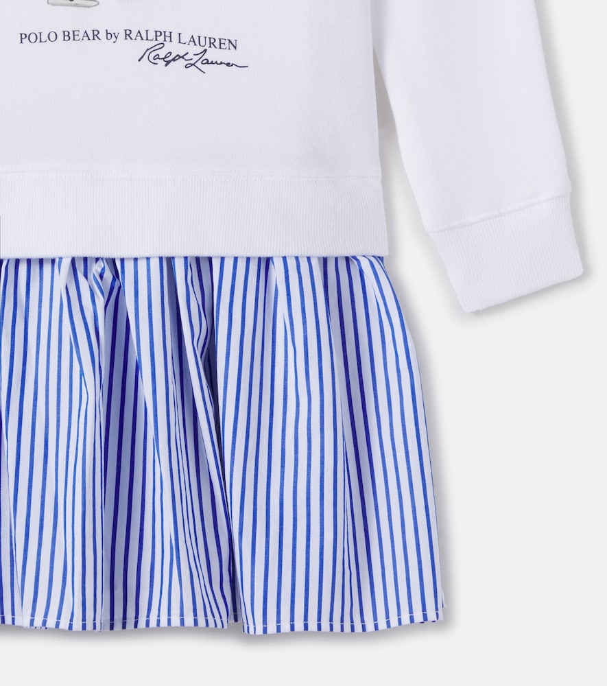 Polo Bear paneled dress