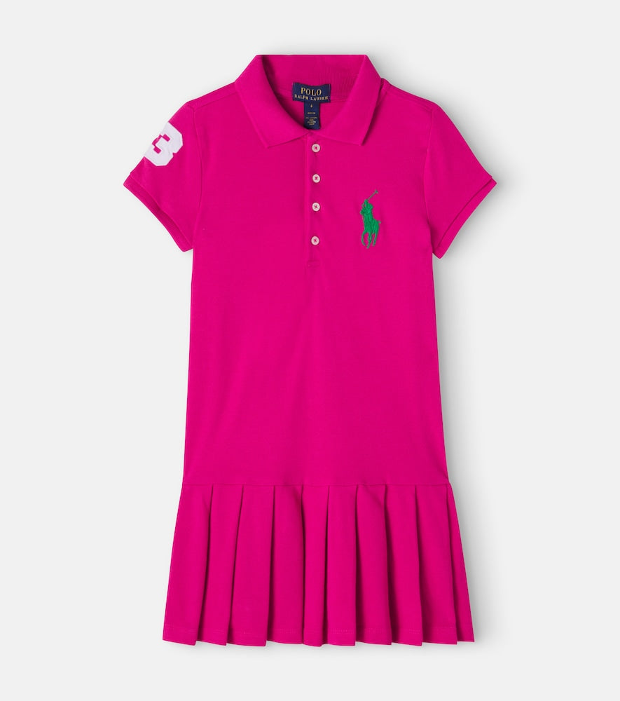 Cotton polo dress